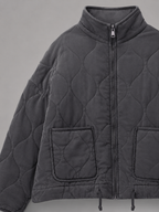 Quilted Utility Jacket Autumn Women