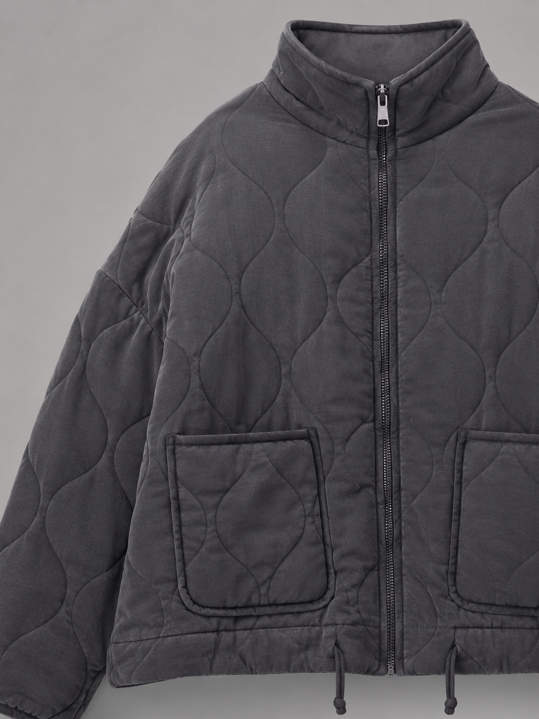 Quilted Utility Jacket Autumn Women