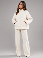 Quilted Utility Jacket Autumn Women