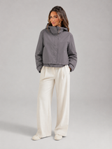 Hooded Utility Jacket for Women