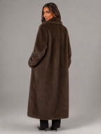 Long Faux Fur Coat for Women
