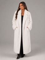 Long Faux Fur Coat for Women