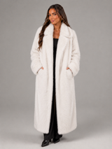 Long Faux Fur Coat for Women