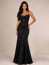 Sweetheart Neck Slip Maxi Dress Evening Women