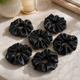 Lot de 6 chouchous en satin - Forêt